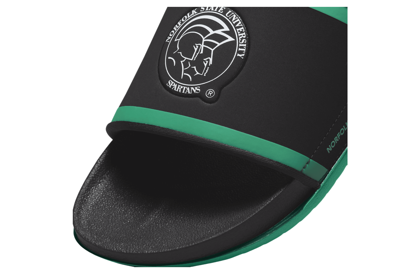 Nike Offcourt Slide Norfolk State Black / Sea Green