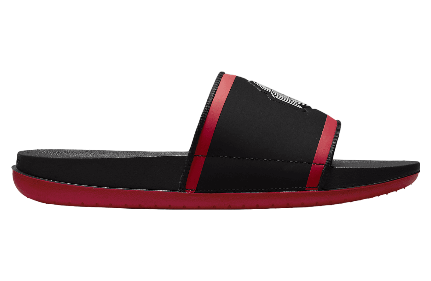 Nike Offcourt Slide (Ohio State) Black / University Red