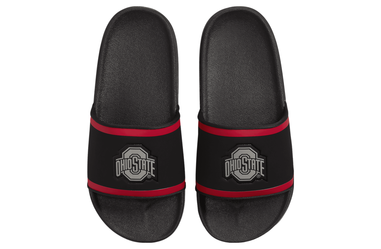 Nike Offcourt Slide (Ohio State) Black / University Red