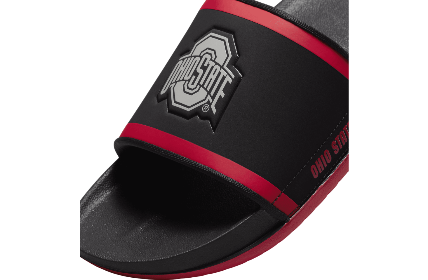 Nike Offcourt Slide (Ohio State) Black / University Red