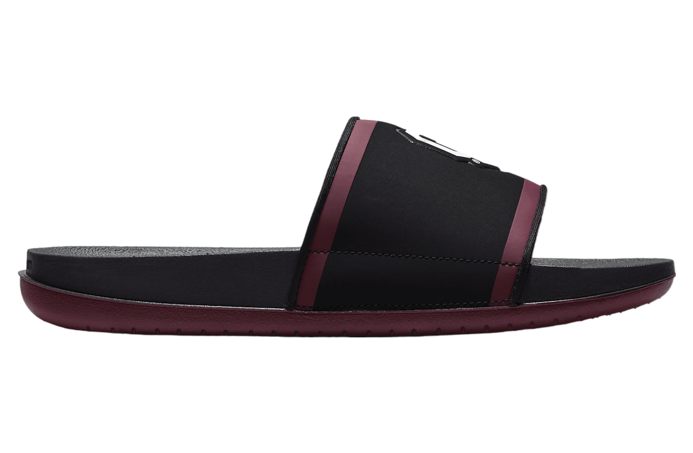 Nike Offcourt Slide (Oklahoma) Black / Team Crimson