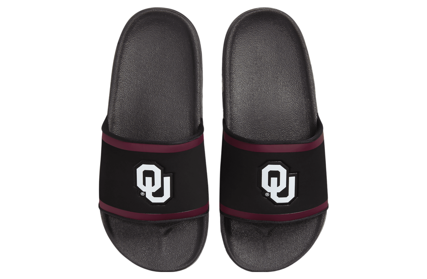 Nike Offcourt Slide (Oklahoma) Black / Team Crimson