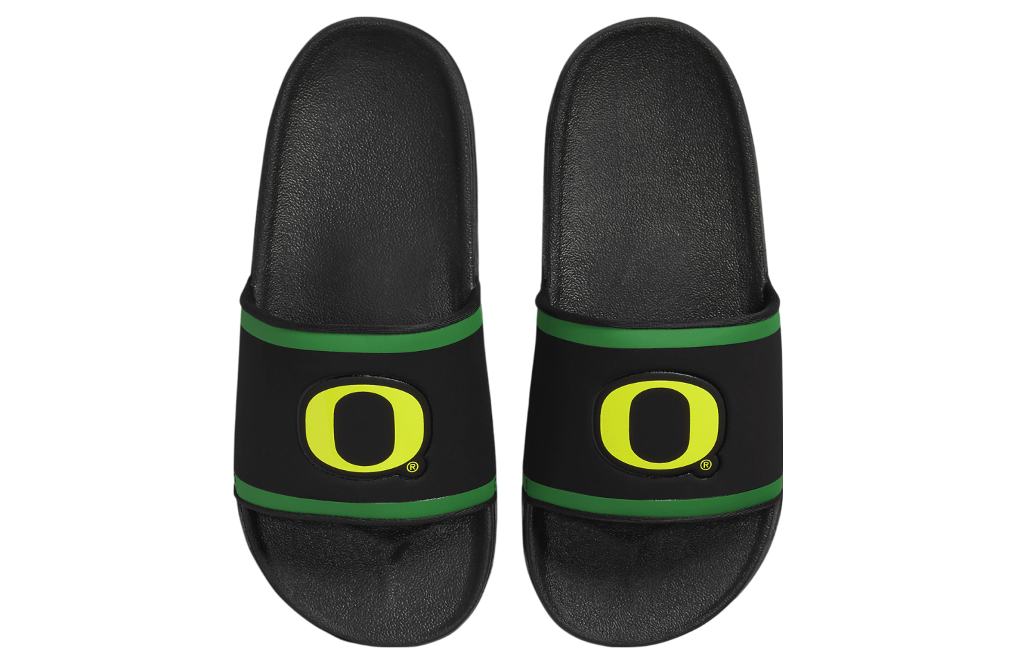 Nike Offcourt Slide (Oregon) Black / Apple Green