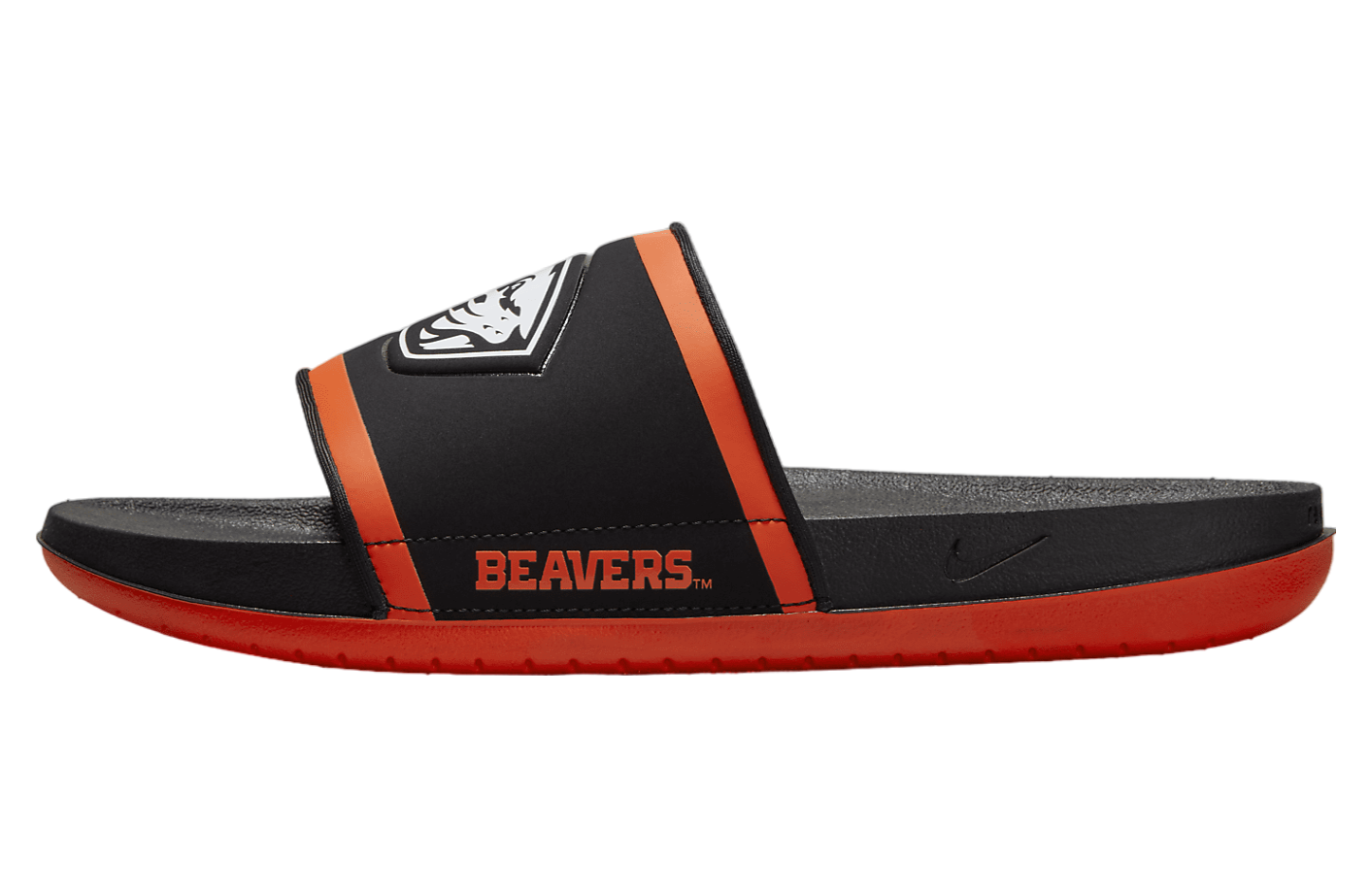 Nike Offcourt Slide (Oregon State) Black / Team Orange