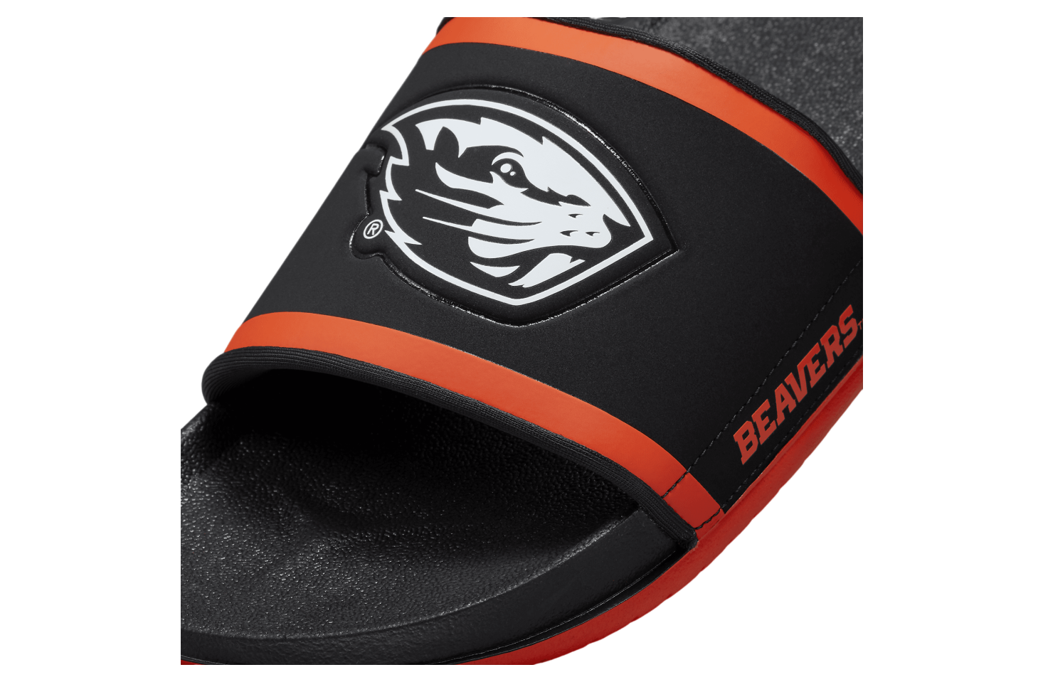 Nike Offcourt Slide (Oregon State) Black / Team Orange