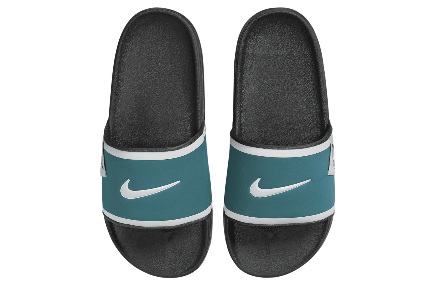 Nike Offcourt Slide (Philadelphia Eagles) Sport Teal / Dark Smoke Grey