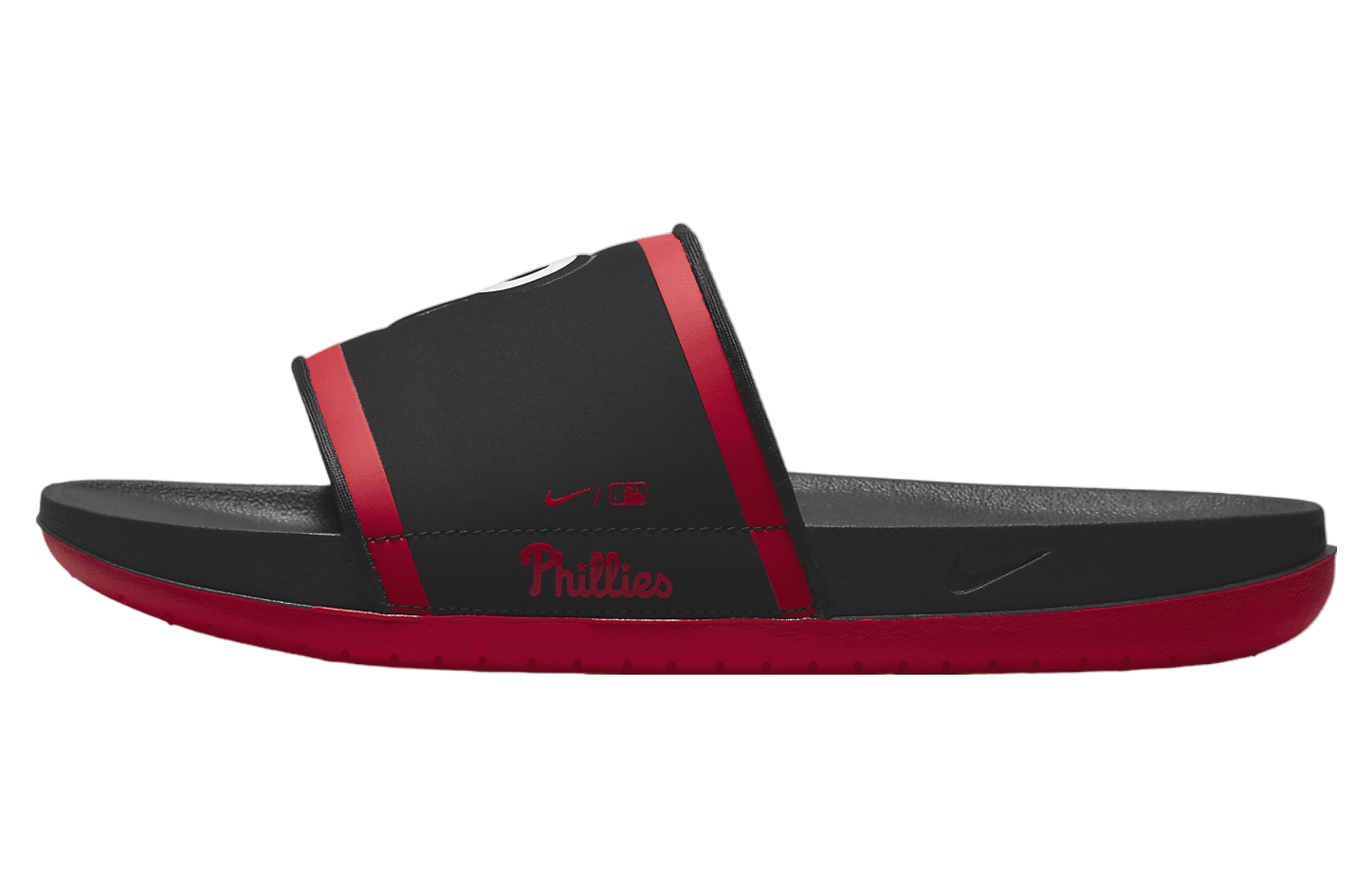 Nike Offcourt Slide (Philadelphia Phillies) Black / Sport Red