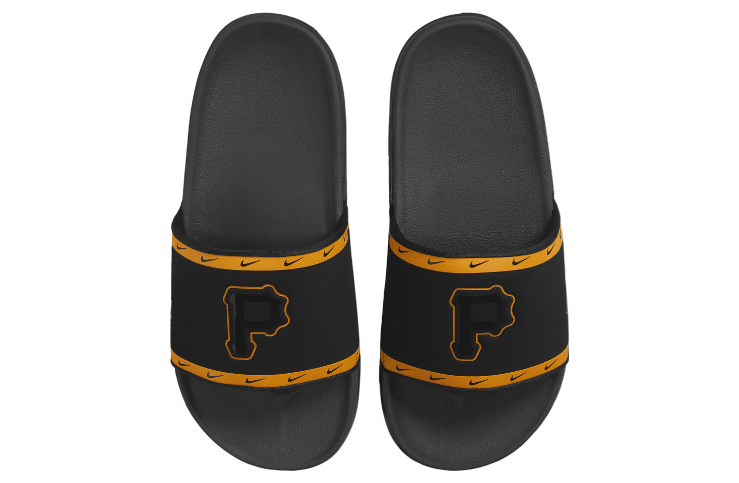 Nike Offcourt Slide Pittsburgh Pirates (Black / Sundown)