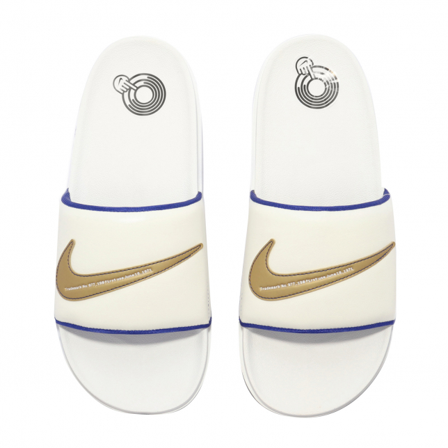 Nike Offcourt Slide Sail Metallic Gold