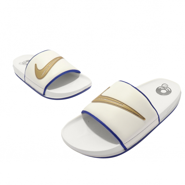 Nike Offcourt Slide Sail Metallic Gold