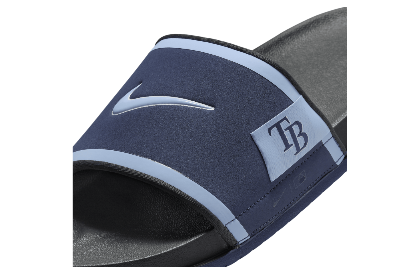 Nike Offcourt Slide (Tampa Bay Rays) Midnight Navy / Dark Smoke Grey