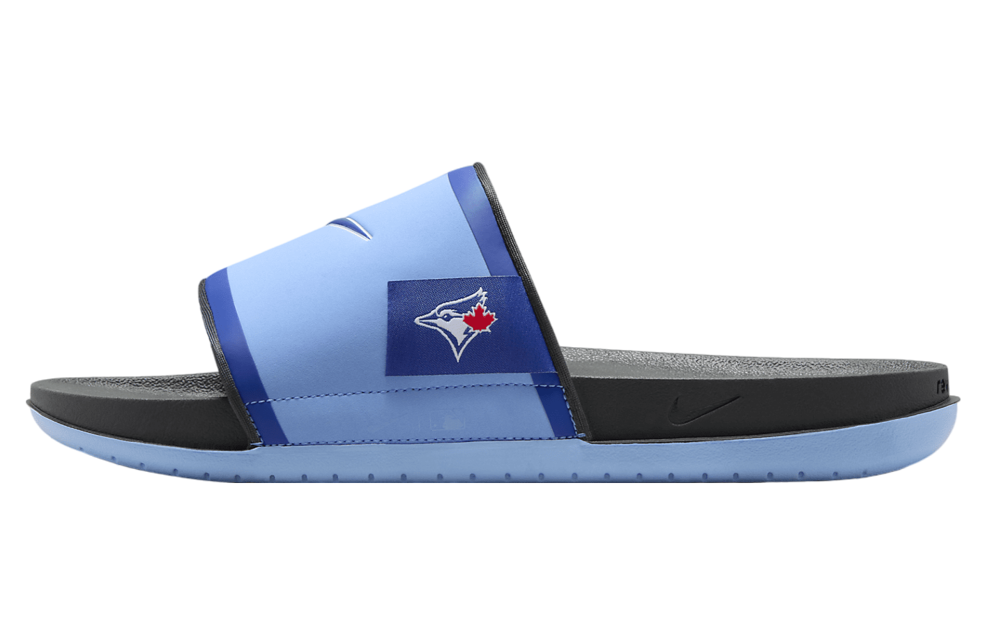 Nike Offcourt Slide (Toronto Blue Jays) Valor Blue / Dark Smoke Grey