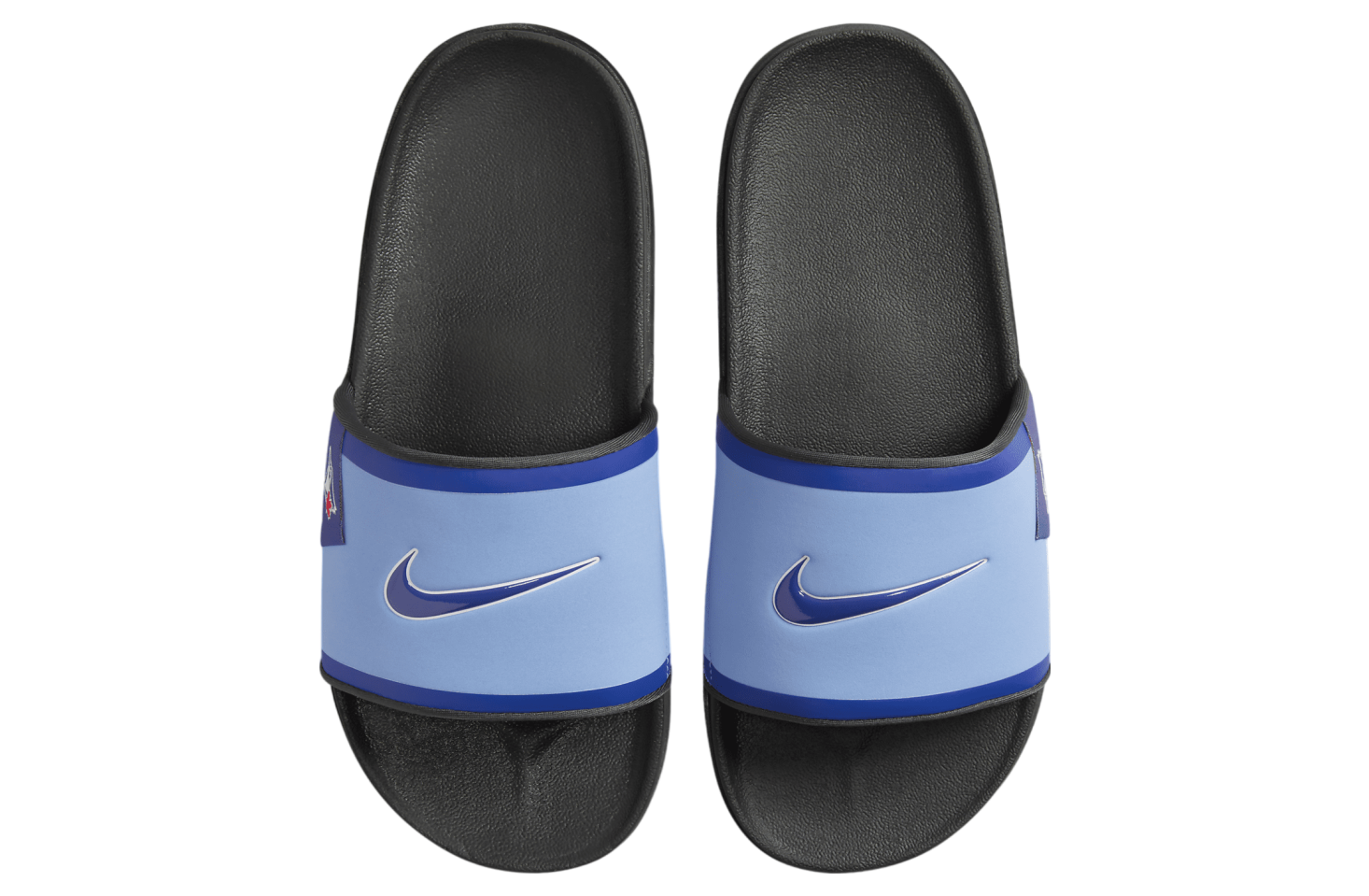 Nike Offcourt Slide (Toronto Blue Jays) Valor Blue / Dark Smoke Grey