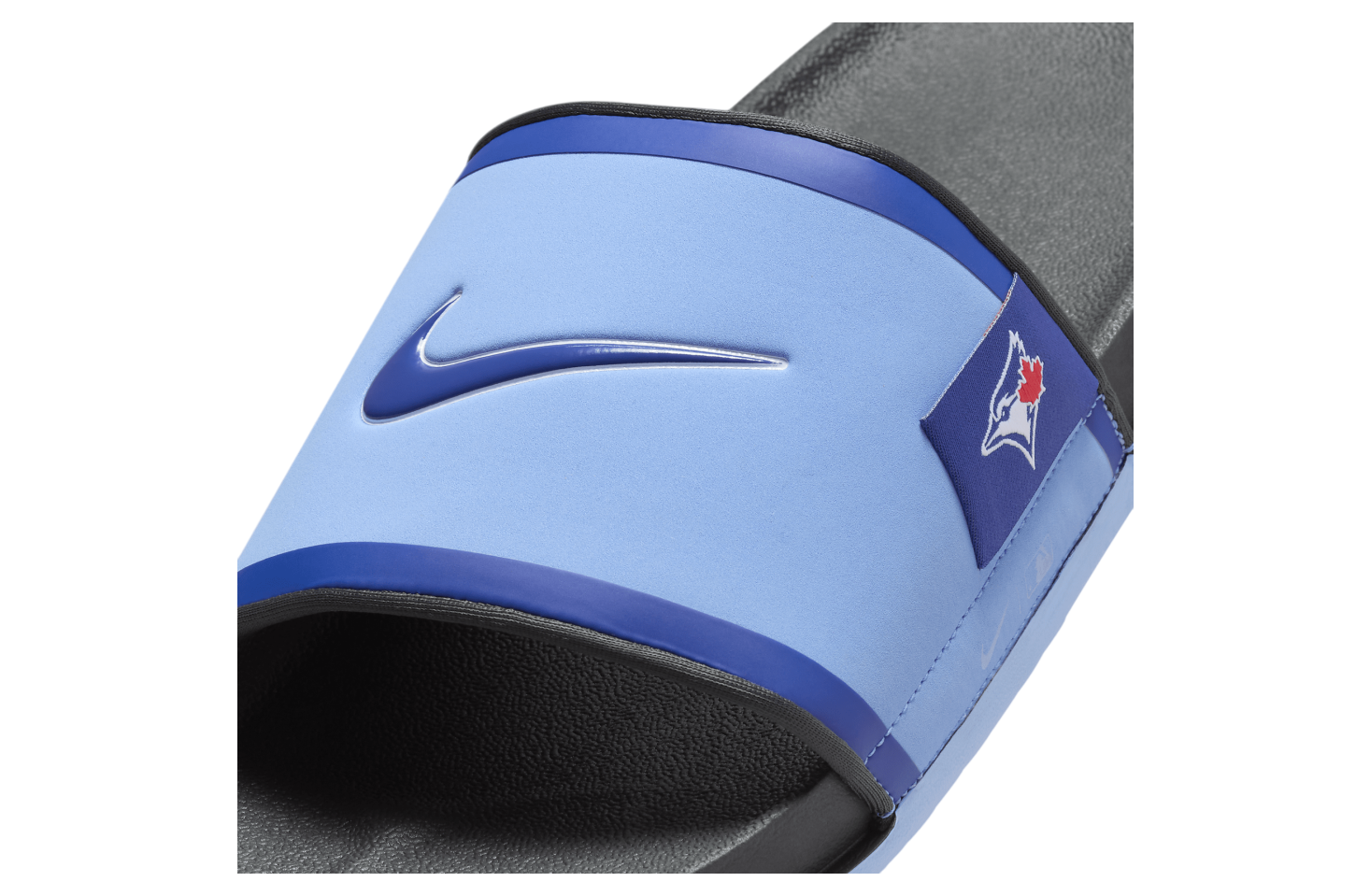 Nike Offcourt Slide (Toronto Blue Jays) Valor Blue / Dark Smoke Grey