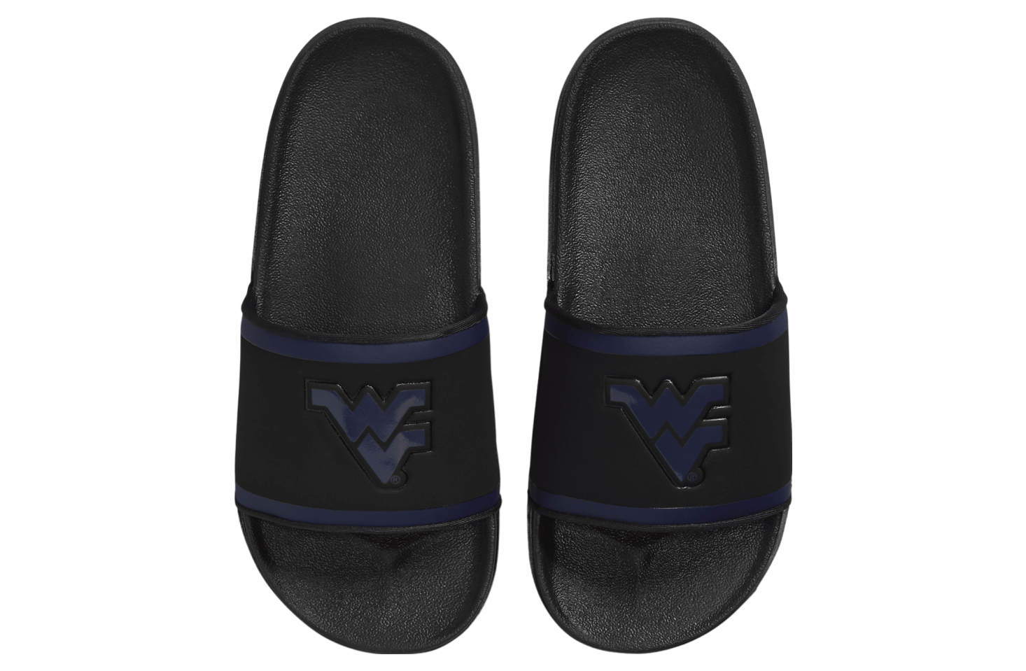 Nike Offcourt Slide (West Virginia) Black / College Navy