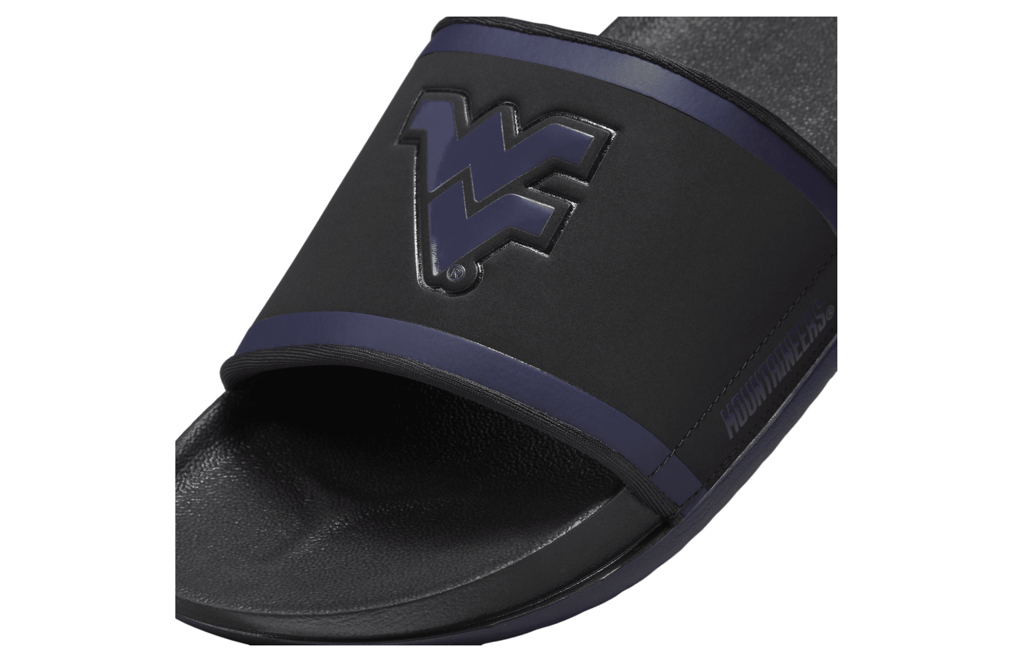 Nike Offcourt Slide (West Virginia) Black / College Navy