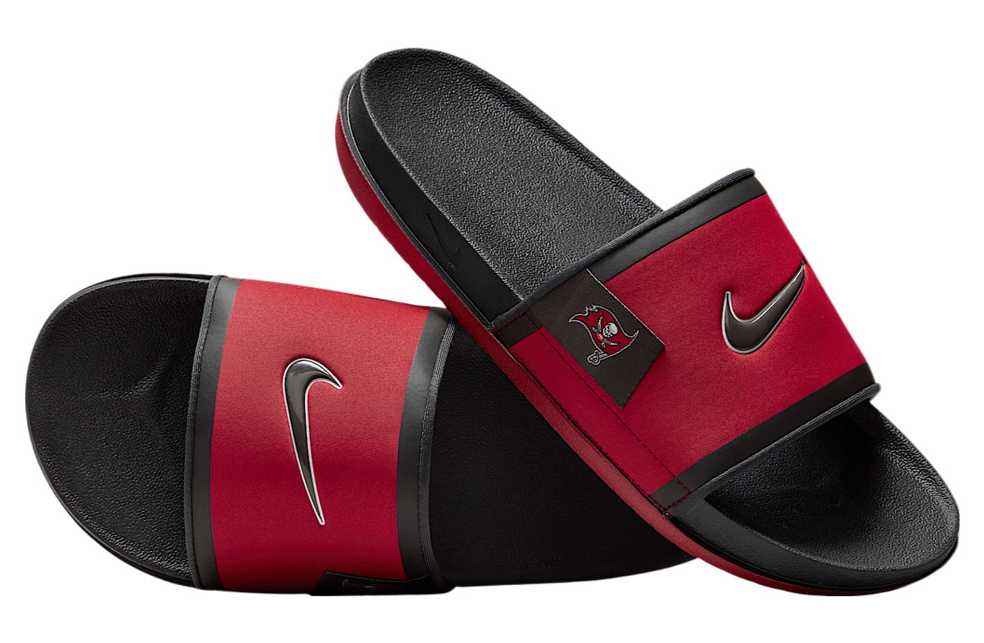 Nike Offcourt (Tampa Bay Buccaneers) Gym Red / Dark Smoke Grey