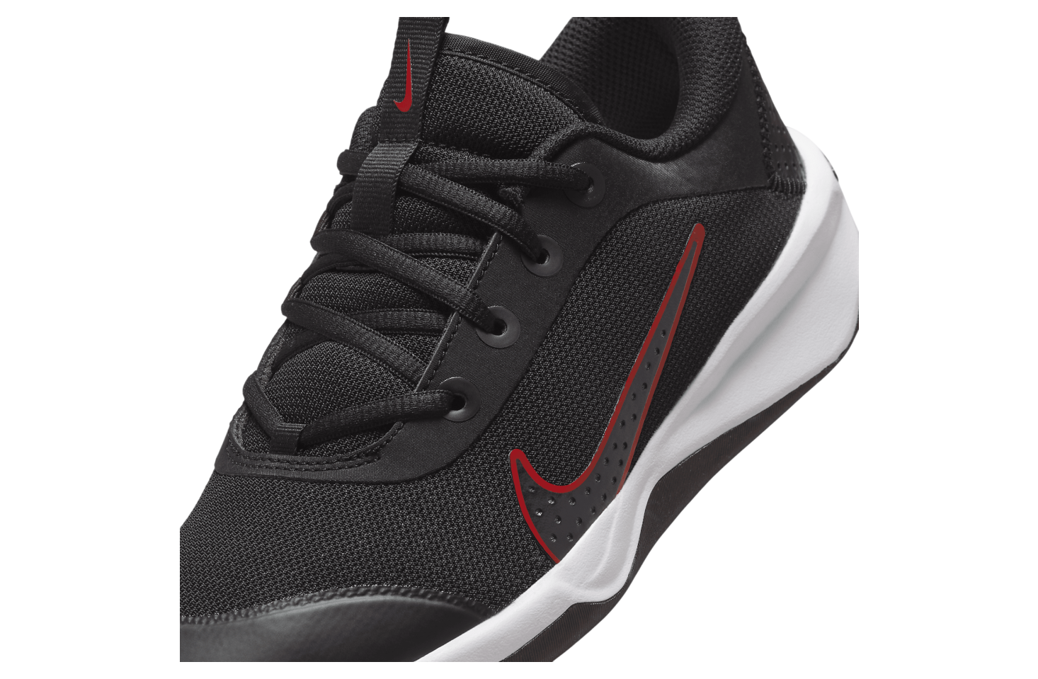 Nike Omni Multi-Court GS IC Black / Gym Red