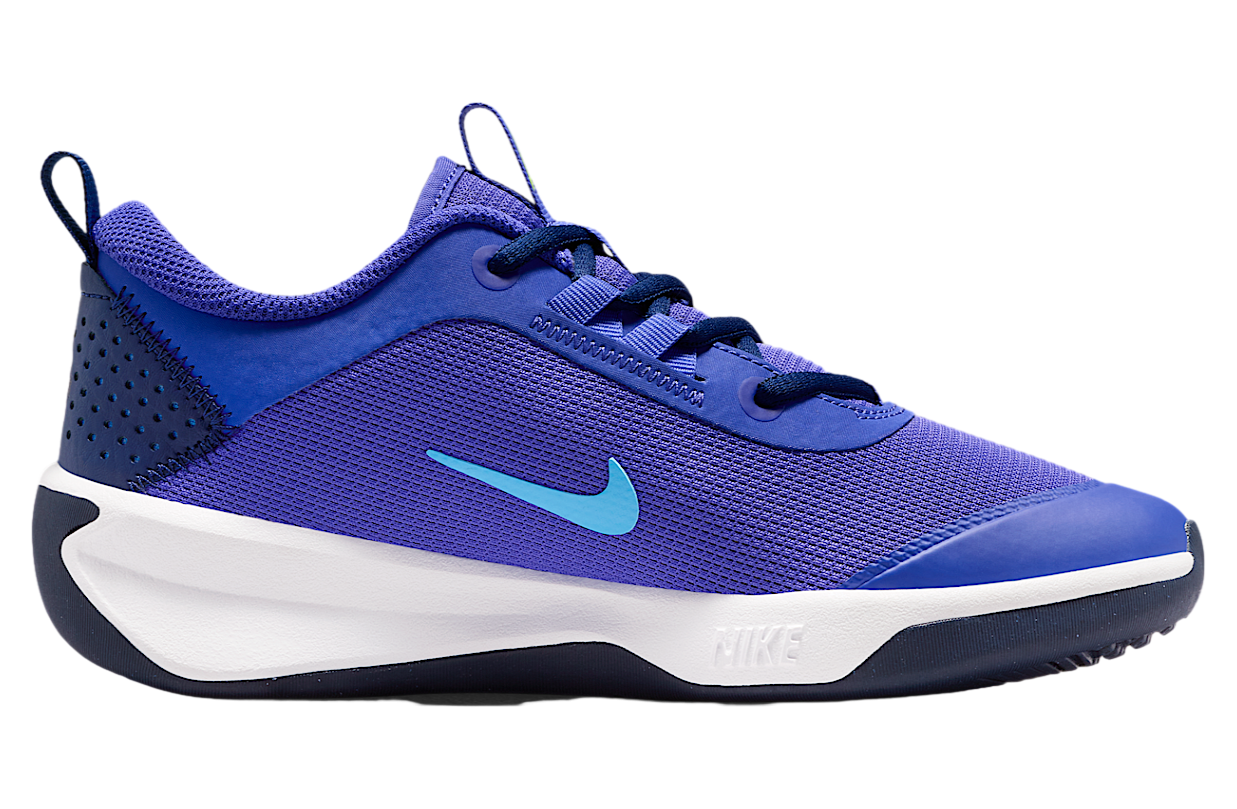 Nike Omni Multi-court Gs Ic Persian Violet / Blue Void