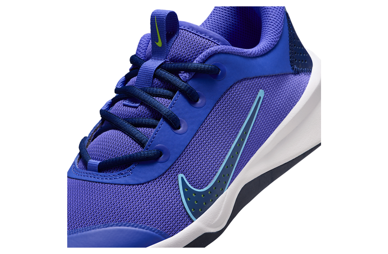 Nike Omni Multi-court Gs Ic Persian Violet / Blue Void