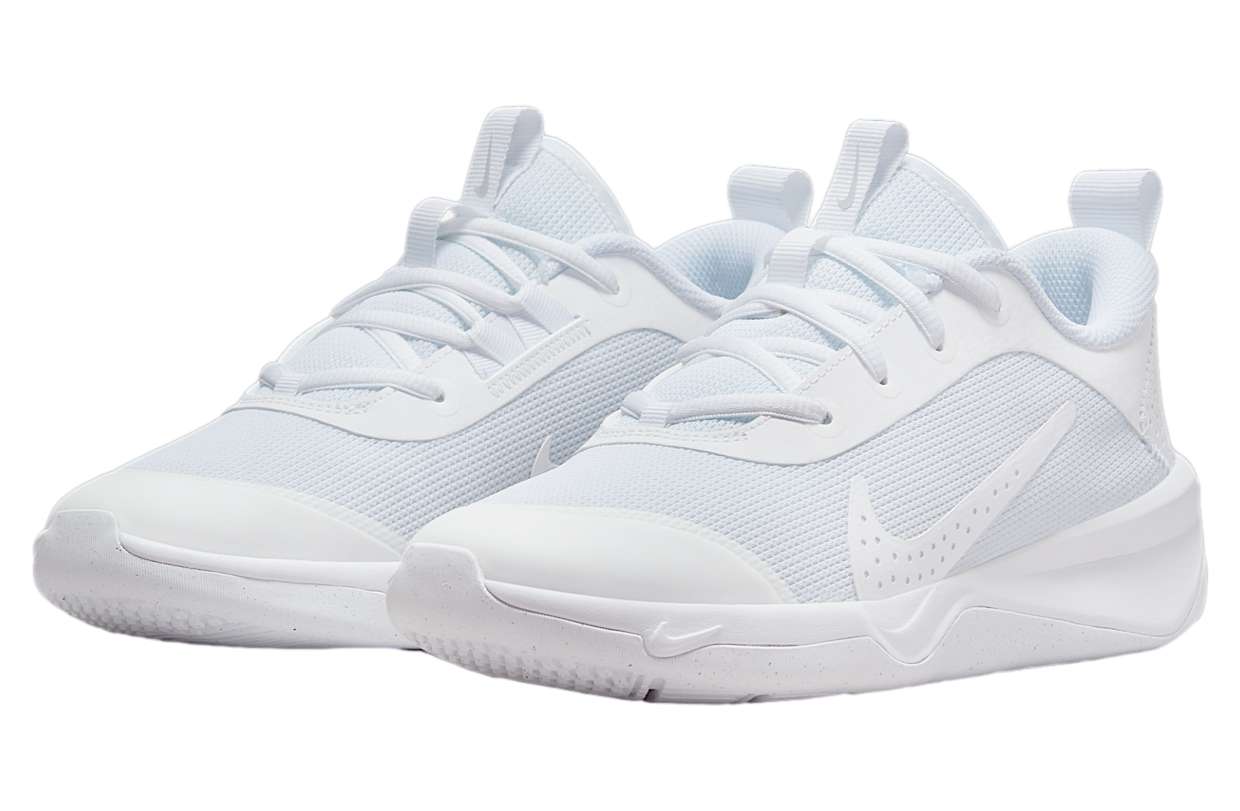 Nike Omni Multi-court Gs Ic White / Pure Platinum