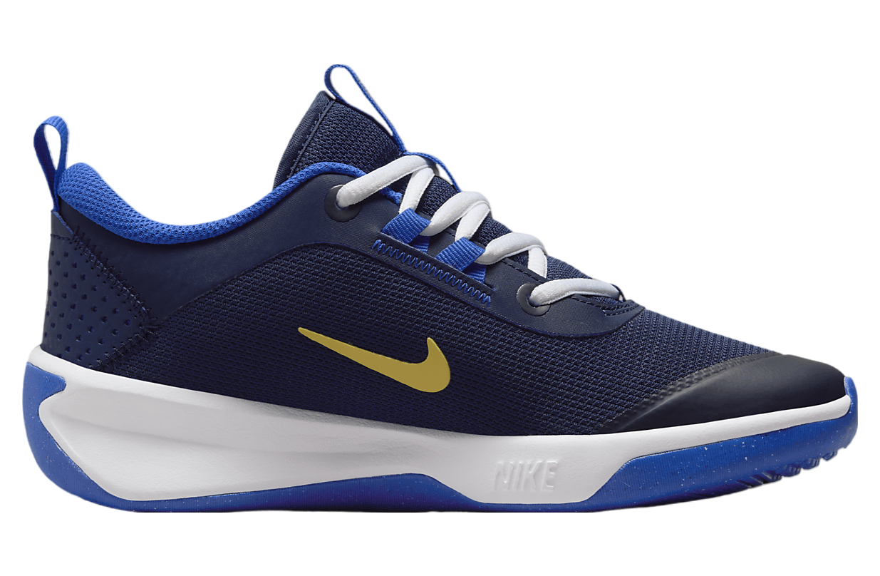 Nike Omni Multi-Court GS Midnight Navy / Saturn Gold