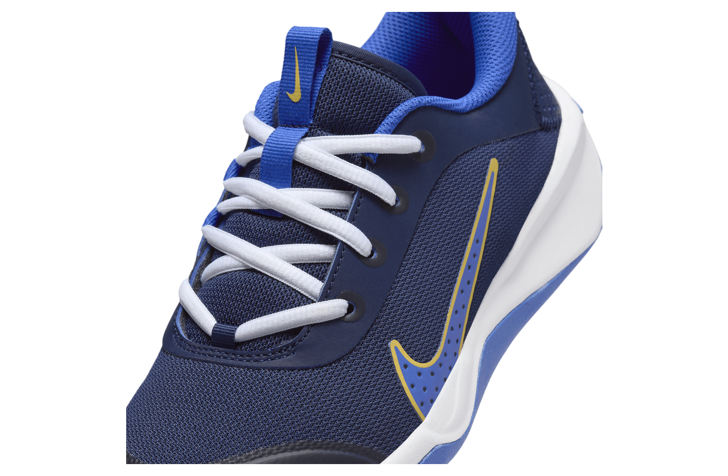 Nike Omni Multi-Court GS Midnight Navy / Saturn Gold