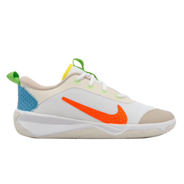 Nike Omni Multi-Court GS White Total Orange FN8906181