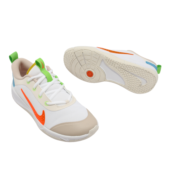 Nike Omni Multi-Court GS White Total Orange FN8906181