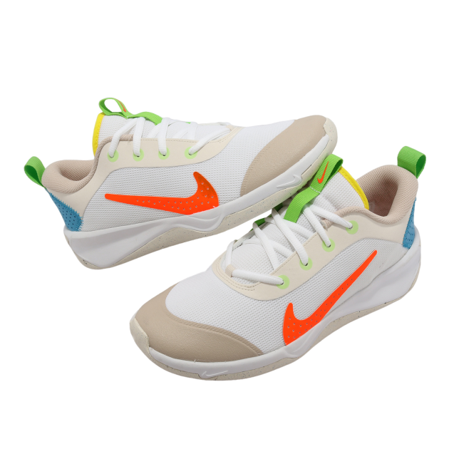 Nike Omni Multi-Court GS White Total Orange FN8906181