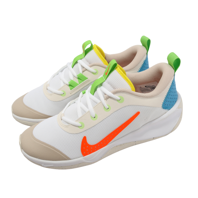 Nike Omni Multi-Court GS White Total Orange FN8906181