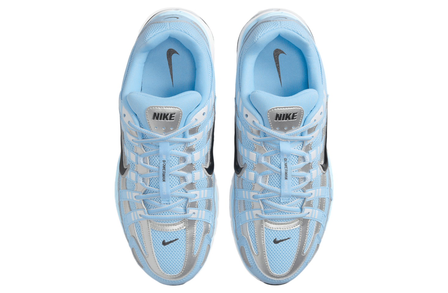 Nike P-6000 Aquarius Blue / Metallic Silver