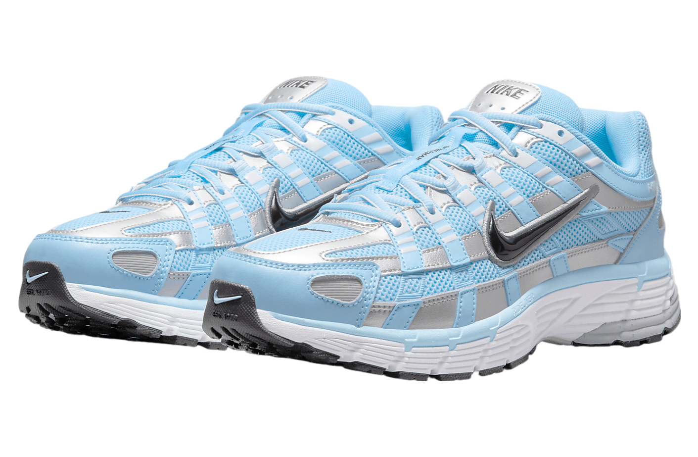 Nike P-6000 Aquarius Blue / Metallic Silver