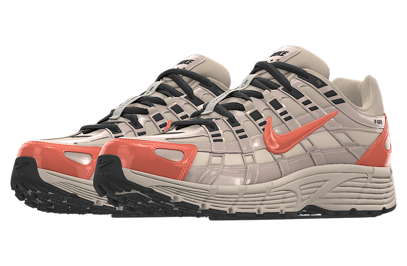 Nike P-6000 By You Multi / Color / Orange