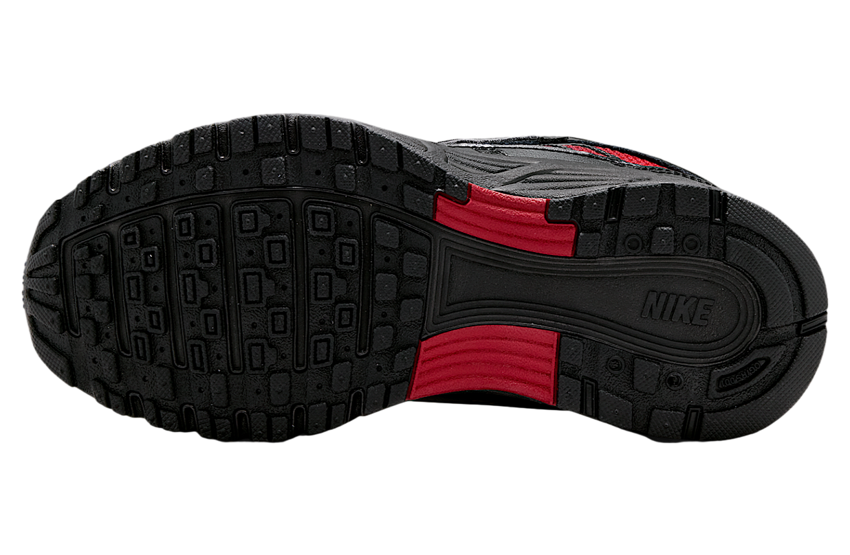 Nike P-6000 GS Black / Bright Crimson