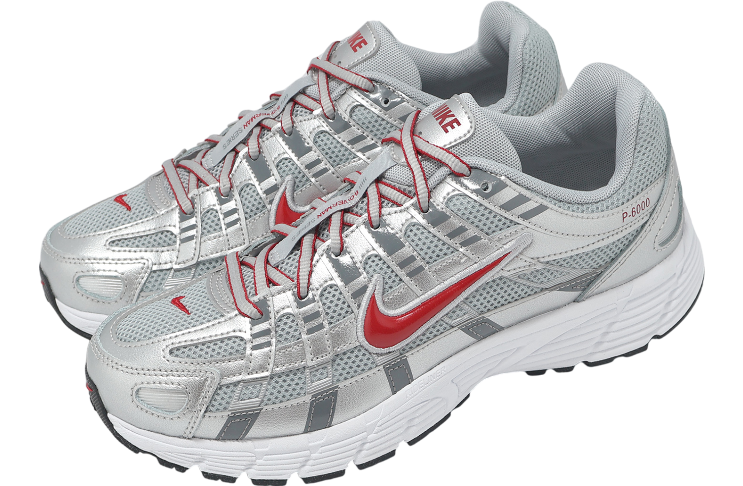◆正規品◆NIKE P-6000 LLIC SILVER GYM RED◆関税/送料込◆ Nike P-6000 Metallic Silver Gym Red Men's - CD6404-024 - US