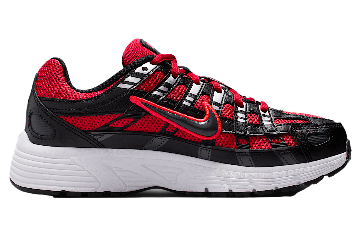 Nike P-6000 Gs University Red / Metallic Silver