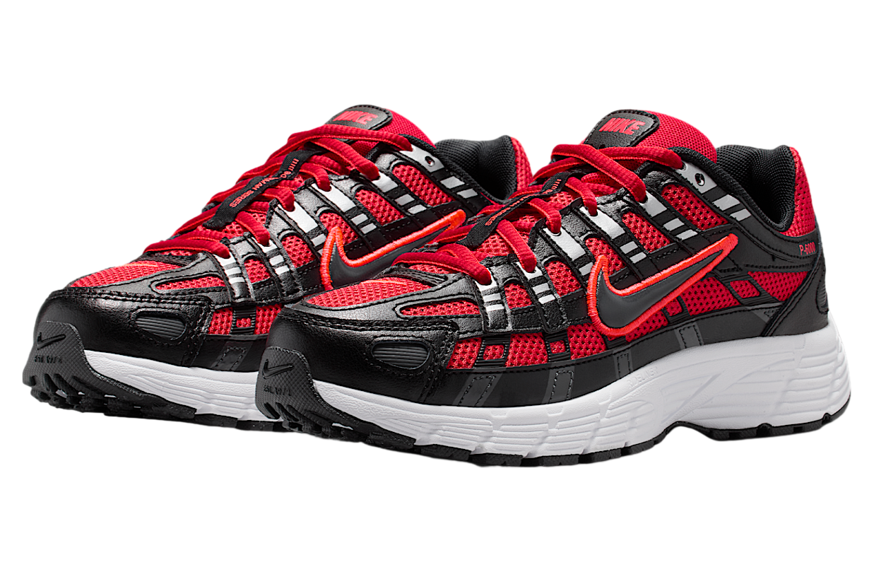 Nike P-6000 Gs University Red / Metallic Silver