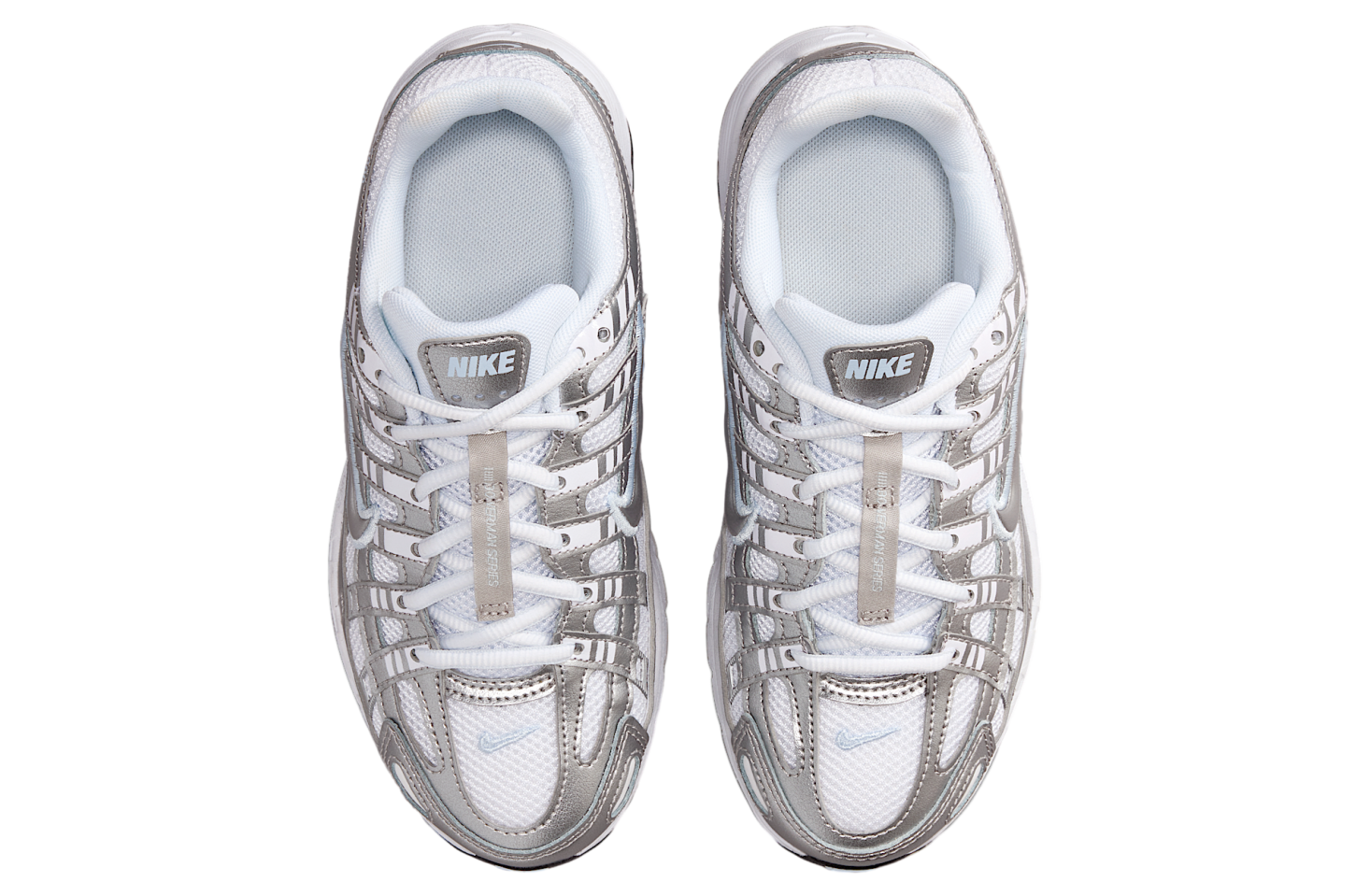 Nike P-6000 Gs White / Blue Tint