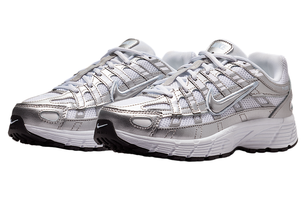 Nike P-6000 Gs White / Blue Tint