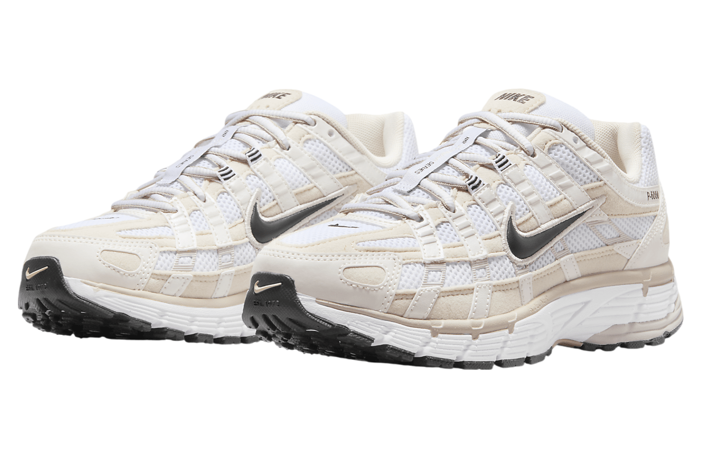 Nike P-6000 Light Orewood Brown / White