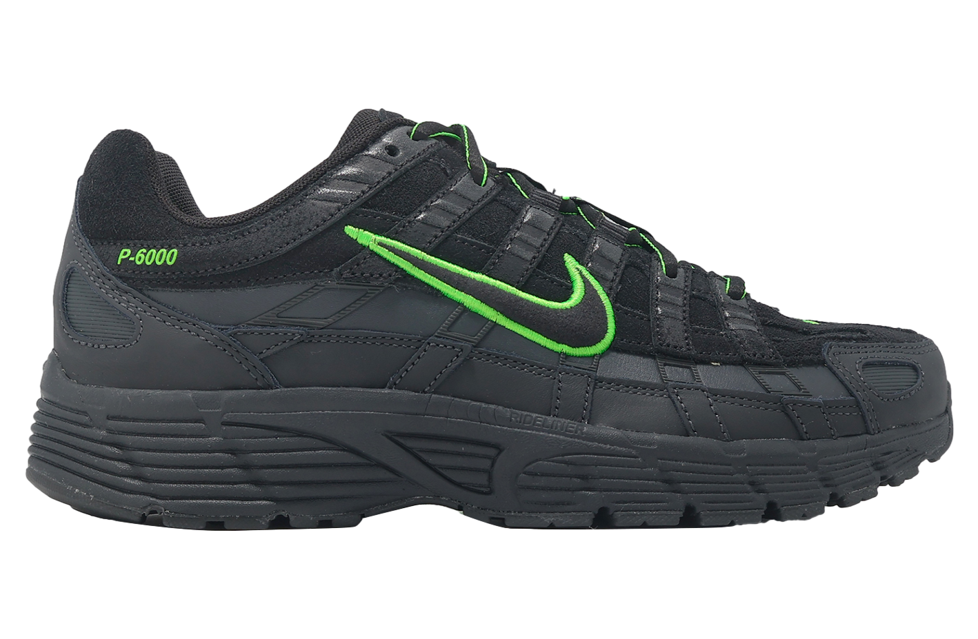 Nike P-6000 Prm Black / Green Strike