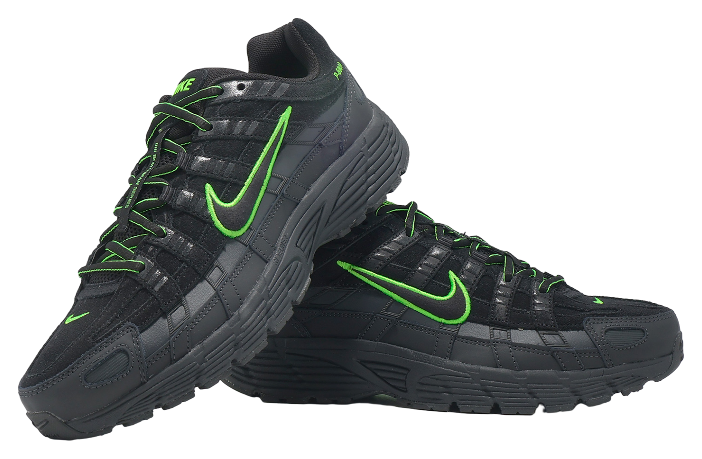 Nike P-6000 Prm Black / Green Strike