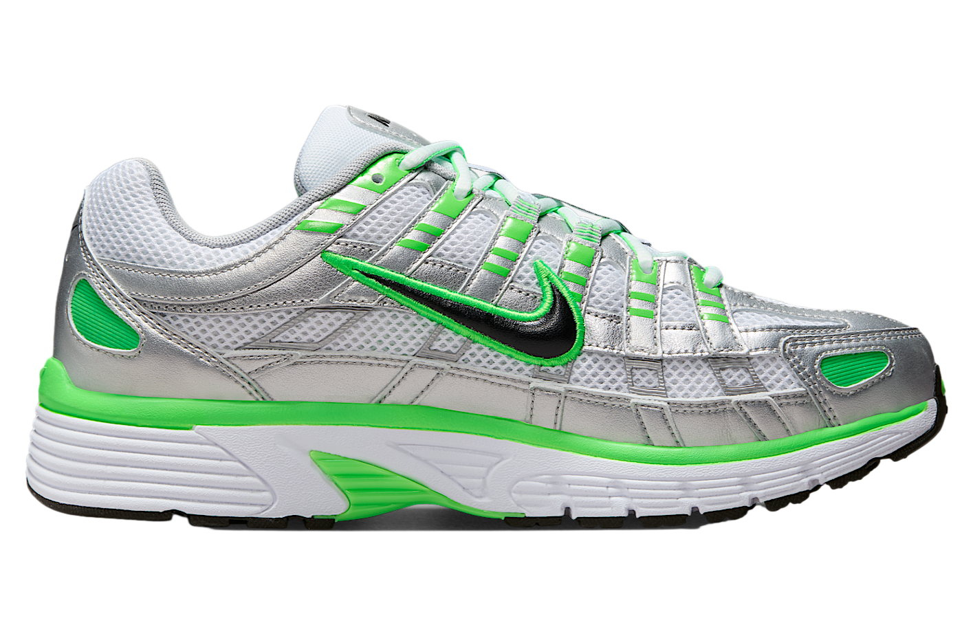 Nike P-6000 Se Metallic Silver / White