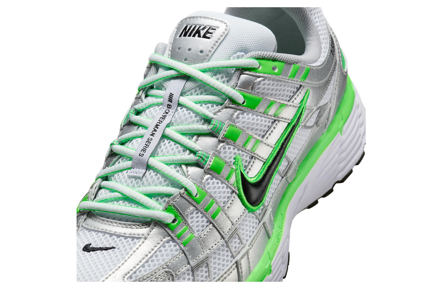 Nike P-6000 Se Metallic Silver / White