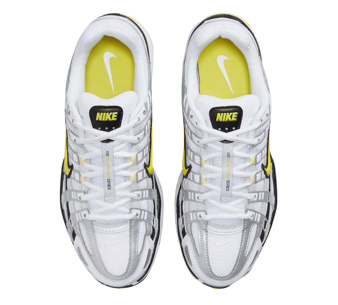 Nike P-6000 White Yellow FD9876-102