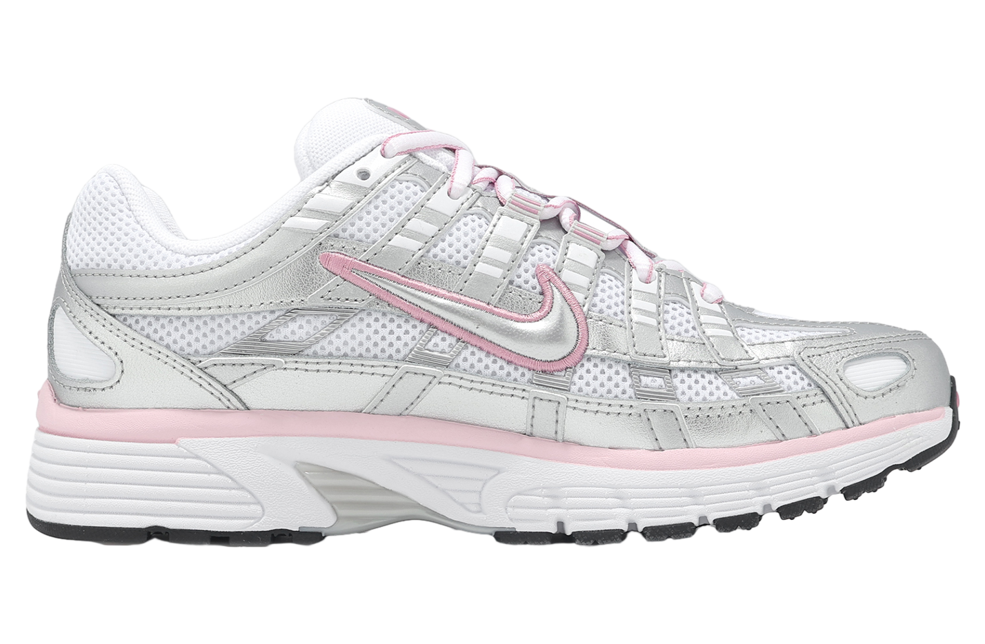 Nike P-6000 Wmns White / Metallic Silver