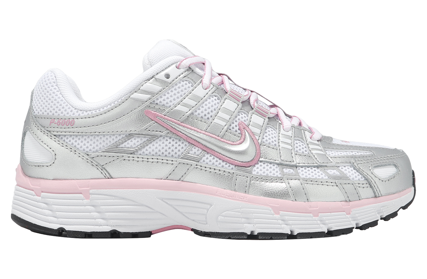 Nike P-6000 Wmns White / Metallic Silver