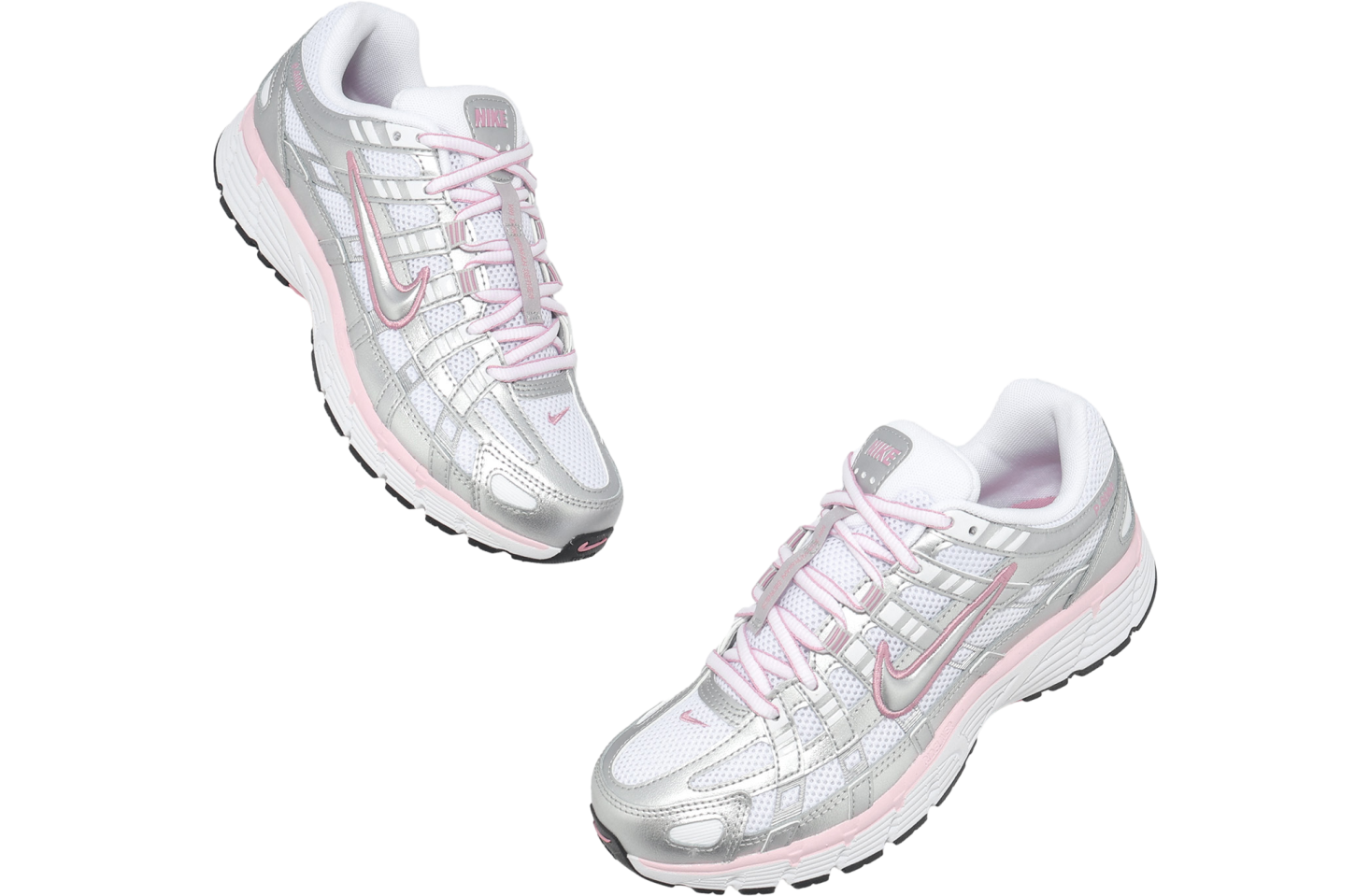 Nike P-6000 Wmns White / Metallic Silver