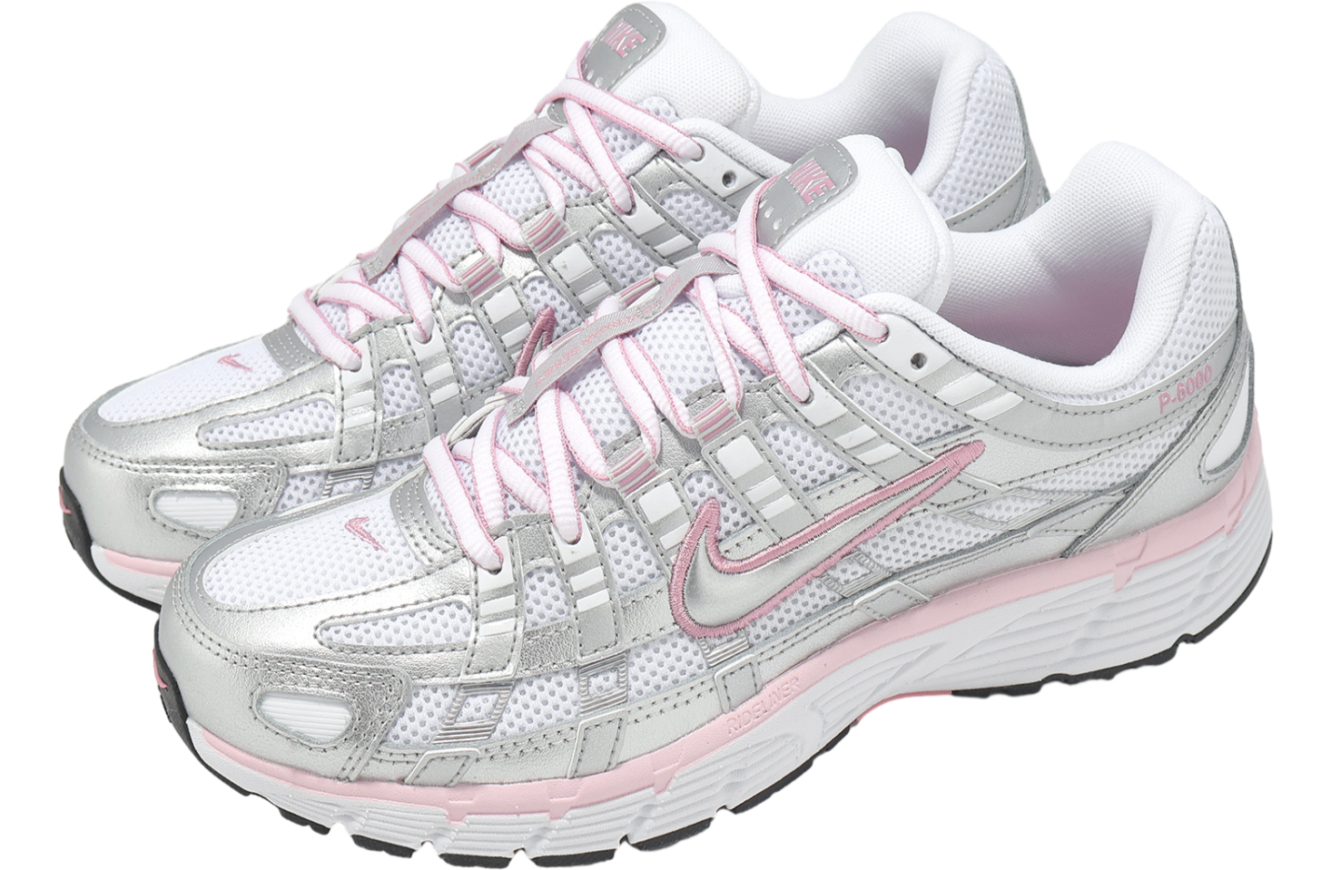 Nike P-6000 Wmns White / Metallic Silver